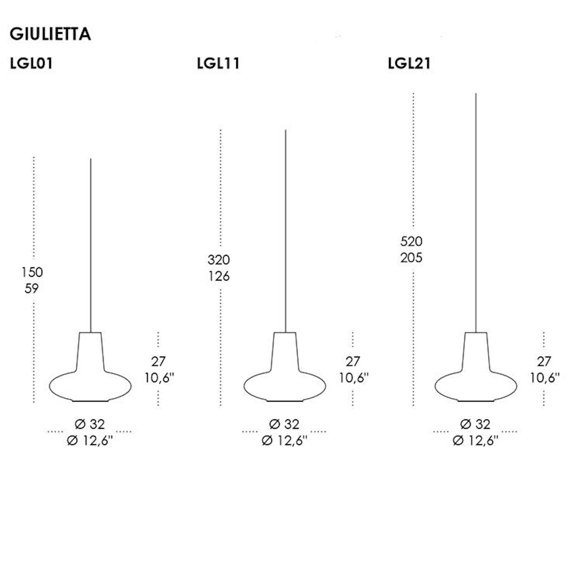 Romeo & Giulietta Pendant Light - Image 111